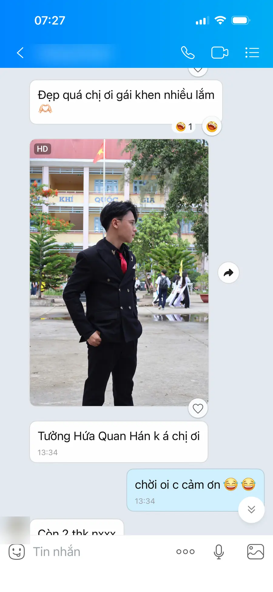 Khách phản hồi