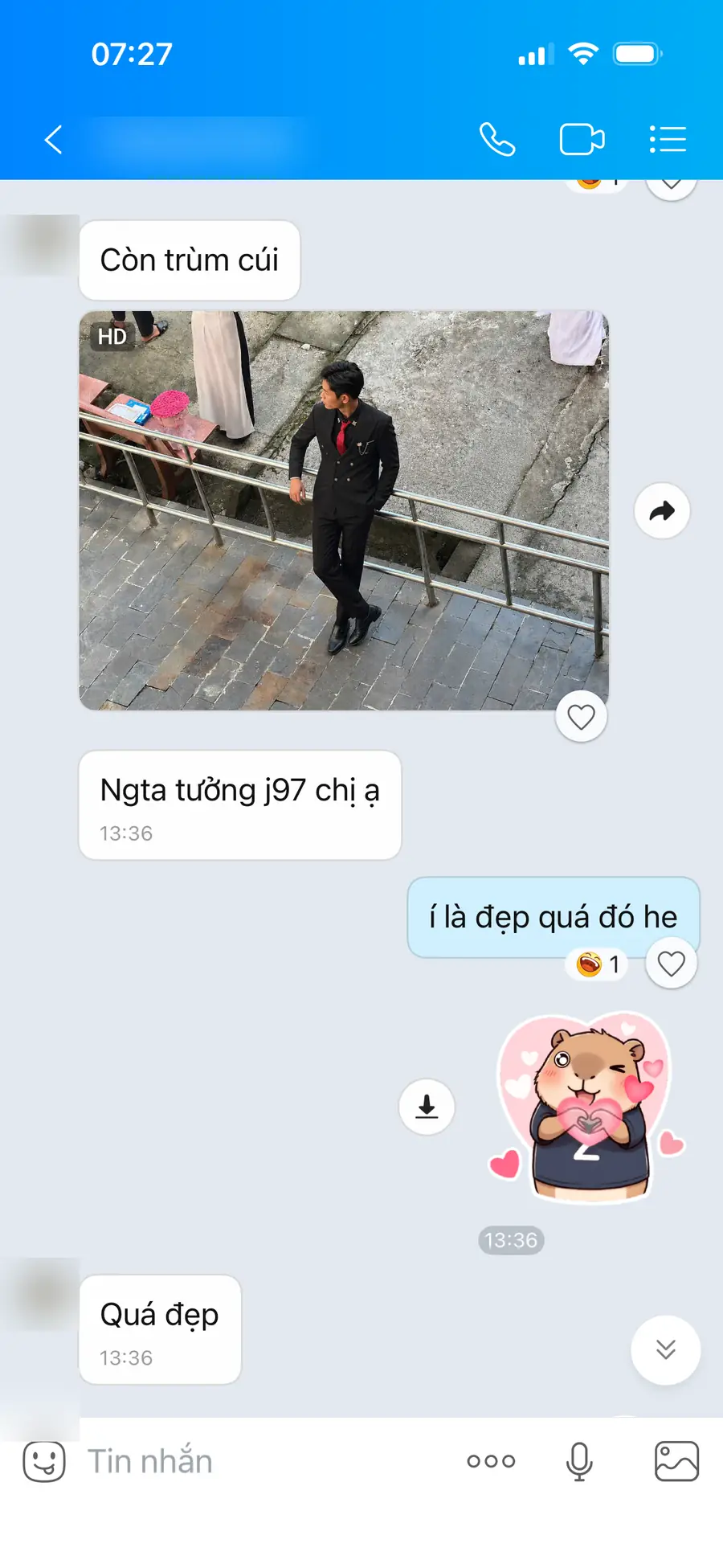 Khách phản hồi